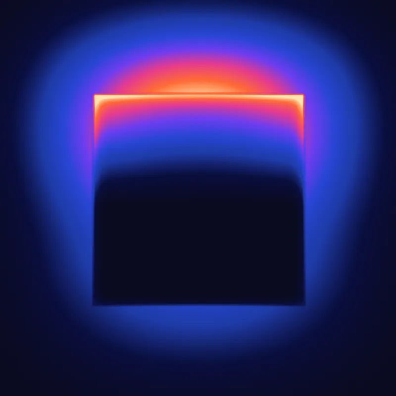 An abstract black box — the AI commerce channel most brands can't see into.